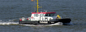 bateau d'étude hydrographique