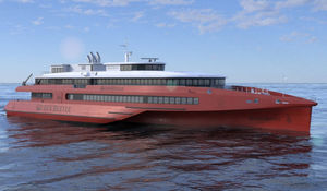 ferry à passagers à grande vitesse / trimaran