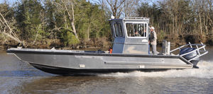bateau de support pour la plongée