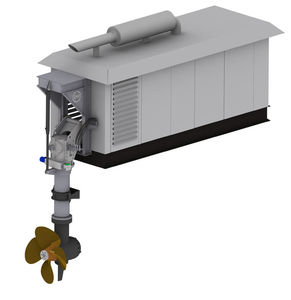 propulseur azimutal / pour barge / électrique / externe