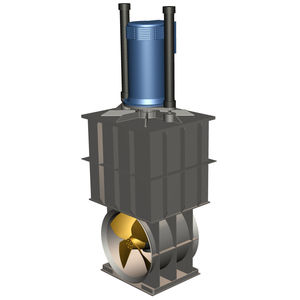 propulseur azimutal / pour navire / rétractable / Z-drive