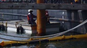 ponton flottant