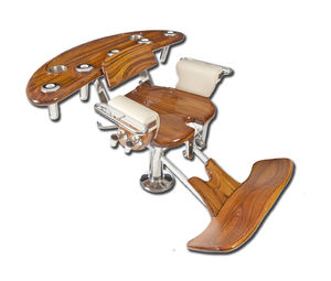 chaise de combat en teck