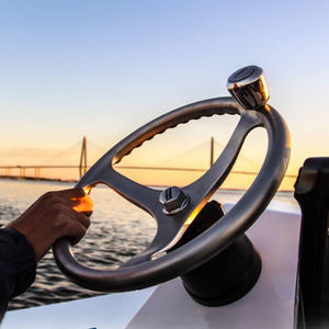 volant en inox pour bateau à moteur