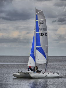 catamaran de sport gonflable