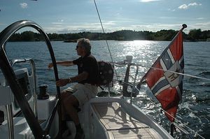 barre à roue pour voilier / en carbone / course