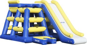 jeu aquatique toboggan
