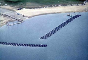 brise-lames flottant