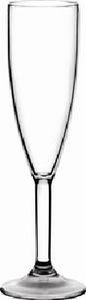 flûte à champagne en polycarbonate