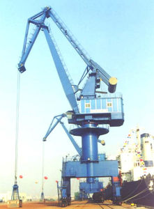 grue portuaire / à fléchette