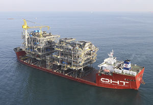 navire de service offshore pour construction