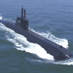 sous-marin à usage professionnel