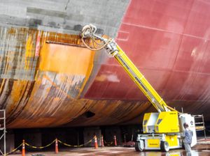 nettoyeur haute pression pour chantier naval