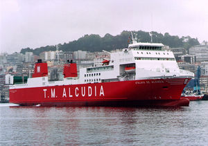 ferry à passagers roll-on/roll-off