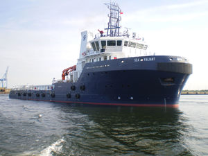 navire spécial remorqueur manoeuvreur d'ancres - AHT