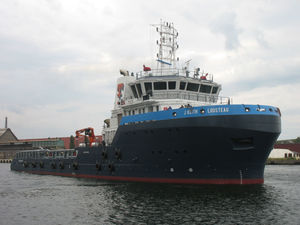 navire spécial remorqueur manoeuvreur d'ancres - AHT