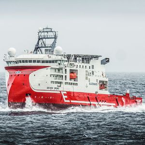 navire de service offshore pour inspection, maintenance, réparation de plate-formes - IMR