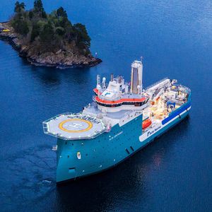 navire de service offshore pour parc éolien