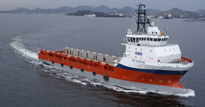 navire de service offshore de ravitaillement de plate-formes - PSV 1