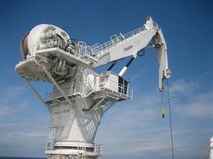 grue pour navire