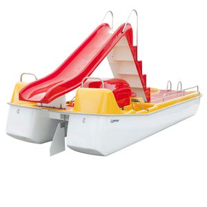 toboggan pour bateau à pédales