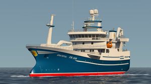 navire de pêche professionnelle chalutier 1