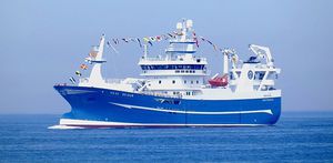 navire de pêche professionnelle chalutier 1