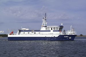 bateau d'étude hydrographique