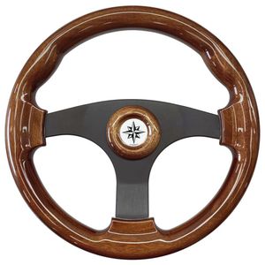 volant en acajou pour bateau à moteur 1
