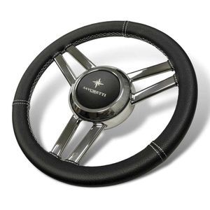 volant en inox pour bateau à moteur 1