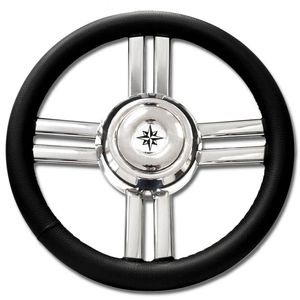 volant en inox pour bateau à moteur