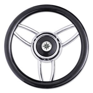 volant en inox pour bateau à moteur 1