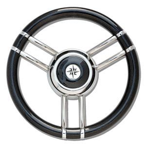 volant en inox pour bateau à moteur 1