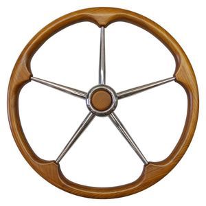 volant en inox pour bateau à moteur 1