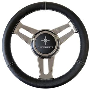 volant habillage cuir pour bateau à moteur 1