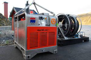 groupe hydraulique pour navire anti-pollution / pour ports et terminaux / pour écrémeur d'hydrocarbures