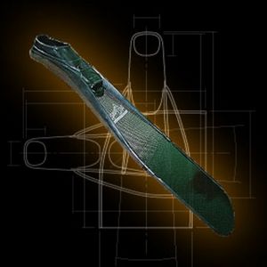 palmes de chasse sous-marine / en carbone