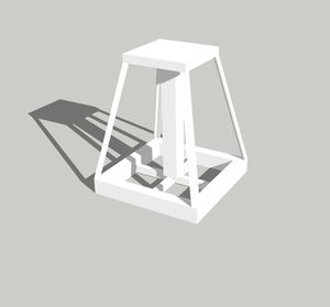 pied de mise sur cale pour bateau à moteur