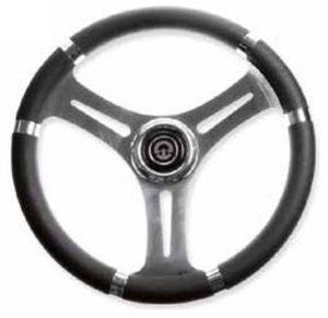 volant en inox pour bateau à moteur