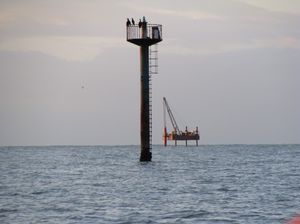 guide-pieu pour ponton