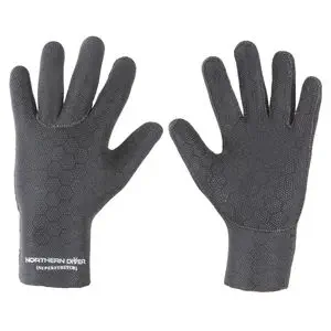 Gants De Plongée Néoprène 3 Mm – Chaleur & Protection – Cinq Doigts Stretch Pour Plongée, Surf, Kayak, Snorkeling