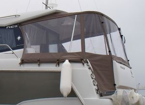fermeture de cockpit pour bateau à moteur