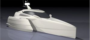 cabin-cruiser trimaran