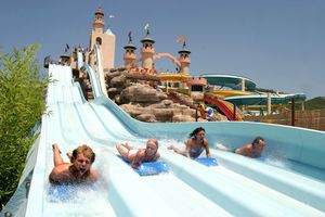 toboggan pour parc aquatique