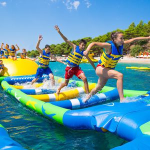 jeu aquatique haie / gonflable