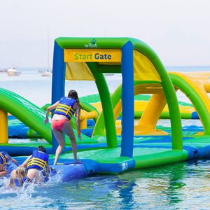 jeu aquatique plateforme