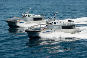bateau professionnel bateau de transport de personnel / in-bord / en aluminium