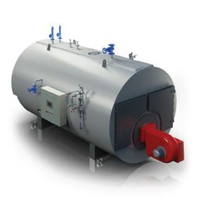 chaudière pour navire avec récupération de gaz d'échappement 1