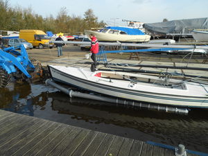 remorque de mise à l'eau / de manutention / pour chantier naval