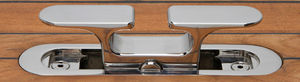 taquet de pont pour bateau / encastrable / double / ouvrant